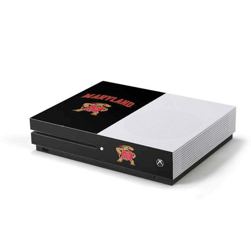 University of Maryland Collegiate Text Xbox One Skins